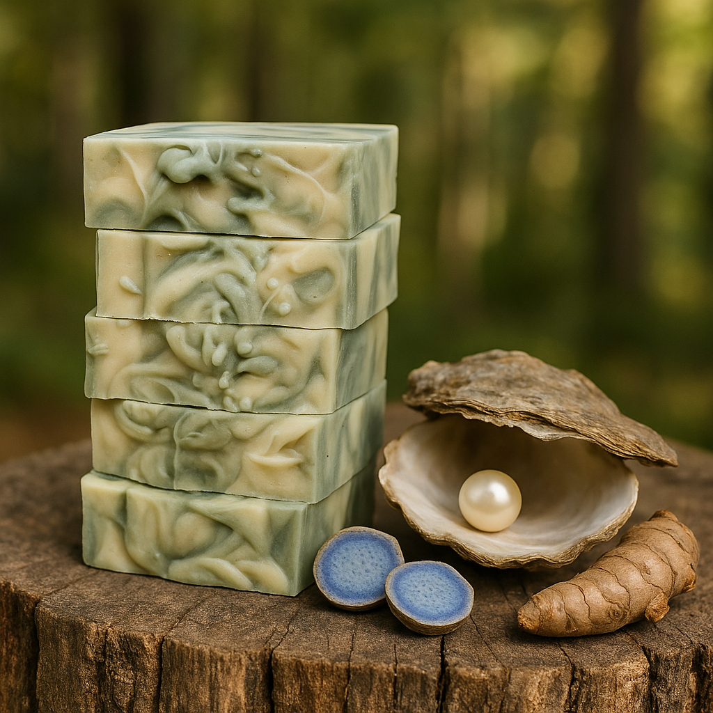 Black Turmeric & Pearl Luxe Bar Soap / Goat’s Milk