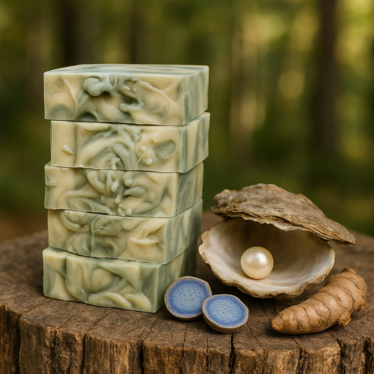 Black Turmeric & Pearl Luxe Bar Soap / Goat’s Milk