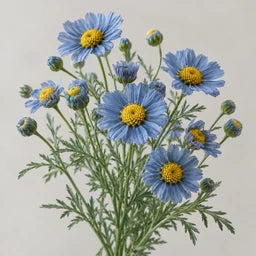 Blue tansy oil source ingredient